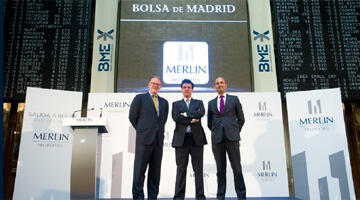 La socimi Merlín Propertis debuta en bolsa con una caída del 3,5%